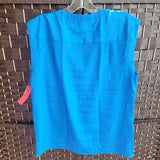 J CREW,BLUE,6,SLEEVELESS TOP