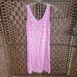 GAP,PINK,MEDIUM,FLORAL SLEEVELESS DRESS