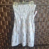 NN,WHITE,4T,TUBE DRESS FLRL