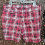 SONOMA,RED WHT BLU TAN,40,SHORTS PLAID