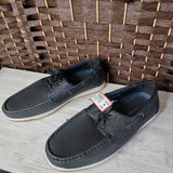 FRANCO VANUCCI,BLACK,10,BOAT SHOE