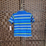 GARANIMALS,BLUE+,3T,STRIPED POLO SHIRT