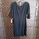 ROBBIE BEE,BLACK,L,DRESS