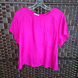 MILAGRO,PINK,L,SILK TOP