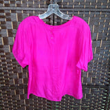 MILAGRO,PINK,L,SILK TOP