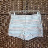 GAP,WHITE+,6,STRIPED SHORTS