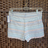 GAP,WHITE+,6,STRIPED SHORTS