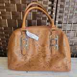 APT 9,BROWN,LG,HANDBAG