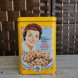 NESTLE,YELLOW,4X6,COOKIE TIN