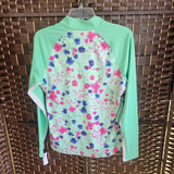 GU,MINT GRN PNK BLU,LARGE,PULL OVER FLRL