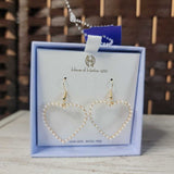 HOUSE OF HARLOW,GOLD WHT,2 IN,PEARL HEART