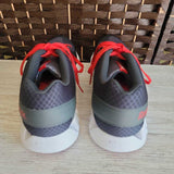 REEBOK,GREY RED,8.5,TENNIS SHOES