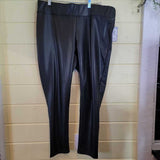 MIXIT,BLACK,XL,LEATHER PANTS