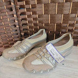 SKECHERS,TAN,8.5,HI-TOP SHOES