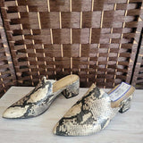 BL/TAN,9,ANIMAL PRINT CLOGS