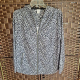 BL/GR,1,ANIMAL PRINT JACKET