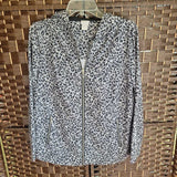 BL/GR,1,ANIMAL PRINT JACKET