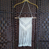 CREAM+,MED,MACRAME WALL HANGING