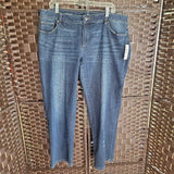 LIZ CLAIBORNE,BLUE,18,BOYFRIEND JEANS