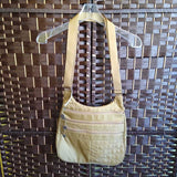 TRAVELON,TAN,MED,CROSSBODY PURSE