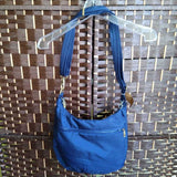 TRAVELON,BLUE,MED,CROSSBODY PURSE