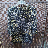 BLACK,X SMALL,3/4 SLEEVE SHIRT