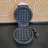 PINK, MINI WAFFLE MAKER