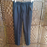 BANANA REPUBLIC,BLACK,MEDIUM,ELASTIC WAIST PANTS