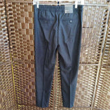 BANANA REPUBLIC,BLACK,MEDIUM,ELASTIC WAIST PANTS