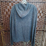 MICHAEL KORS,BLUE,LARGE,HOODED SWEATER