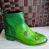 GREEN BOOT,GREEN,1,DRAGON HAND PAINTED