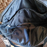 BLACK+, PLAID MESSENGER BAG