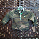 CARTERS,GREEN+,18 MO,CAMO FLEECE TOP