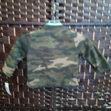 CARTERS,GREEN+,18 MO,CAMO FLEECE TOP