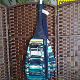 THIRTY ONE,GREEN+, MINI STRIPED SLING BACKPACK