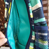 THIRTY ONE,GREEN+, MINI STRIPED SLING BACKPACK