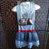 SILVER,MED,DRESS