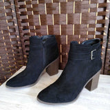 UNIVERSAL THREAD,BLACK,9.5,ANKLE BOOTS