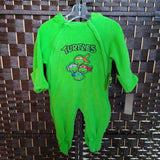 NICKELODEON,GREEN,6/9 MO,TURTLES FLEECE SLEEPER