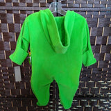 NICKELODEON,GREEN,6/9 MO,TURTLES FLEECE SLEEPER