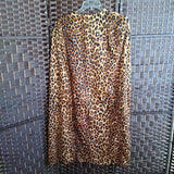 FOREVER 21,BLACK+,MEDIUM,ANIMAL PRINT LONG CAPE