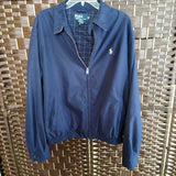 POLO,NAVY,LARGE,JACKET