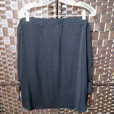 APT 9,BLACK ,XL,OFF SHOULDER TIE ON ARM