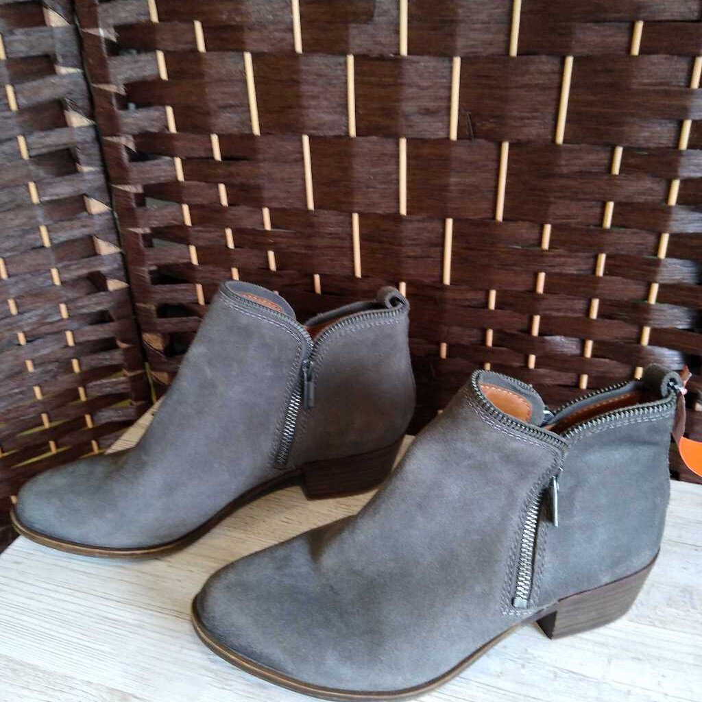 LUCKY BRAND,GRAY,9,ANKLE BOOTS