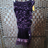 PURPLE, VELVETEEN SCARF