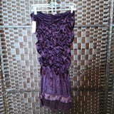 PURPLE, VELVETEEN SCARF