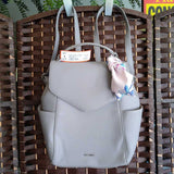 NINE WEST,GREY,8X12,BACK PACK PURSE