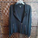 BLACK,XL,SWEATER ZIPPER