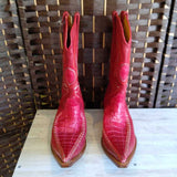 LOS ALTOS,RED,8,COWBOY BOOTS