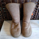 BEARPAW,BROWN,8,FUR BOOTS